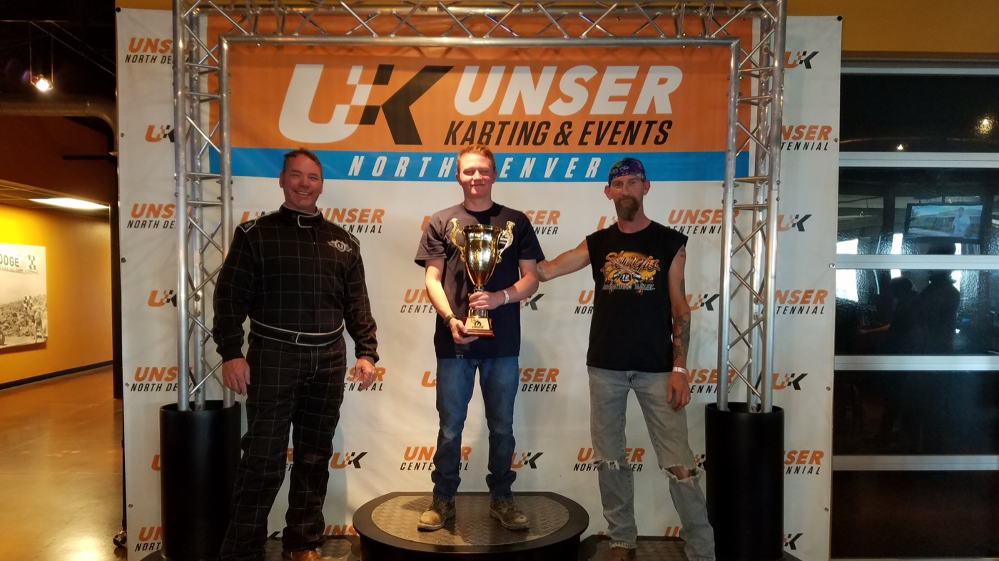 BAN Electric team at the Unser karting event