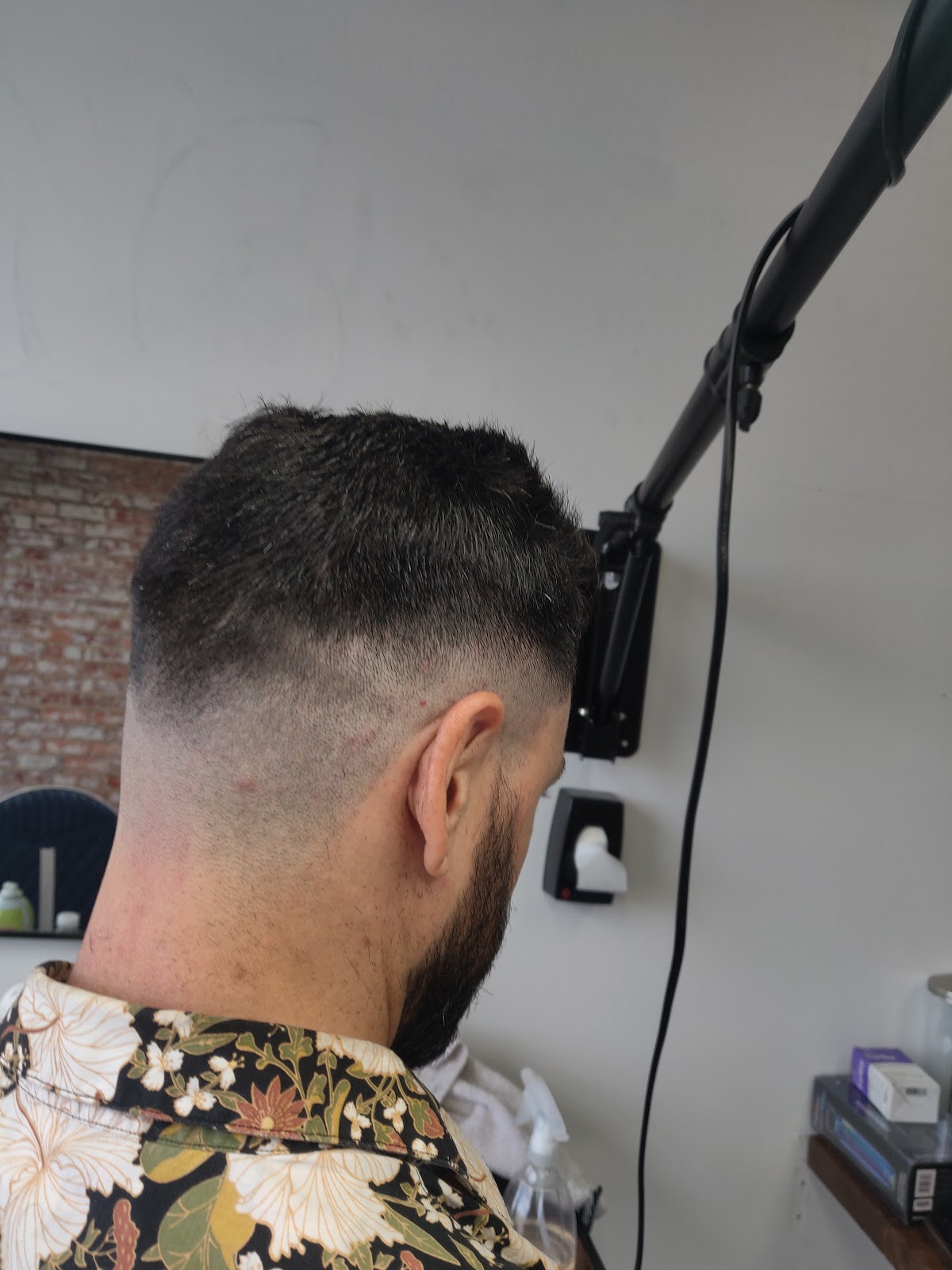 O ST Barbershop interior