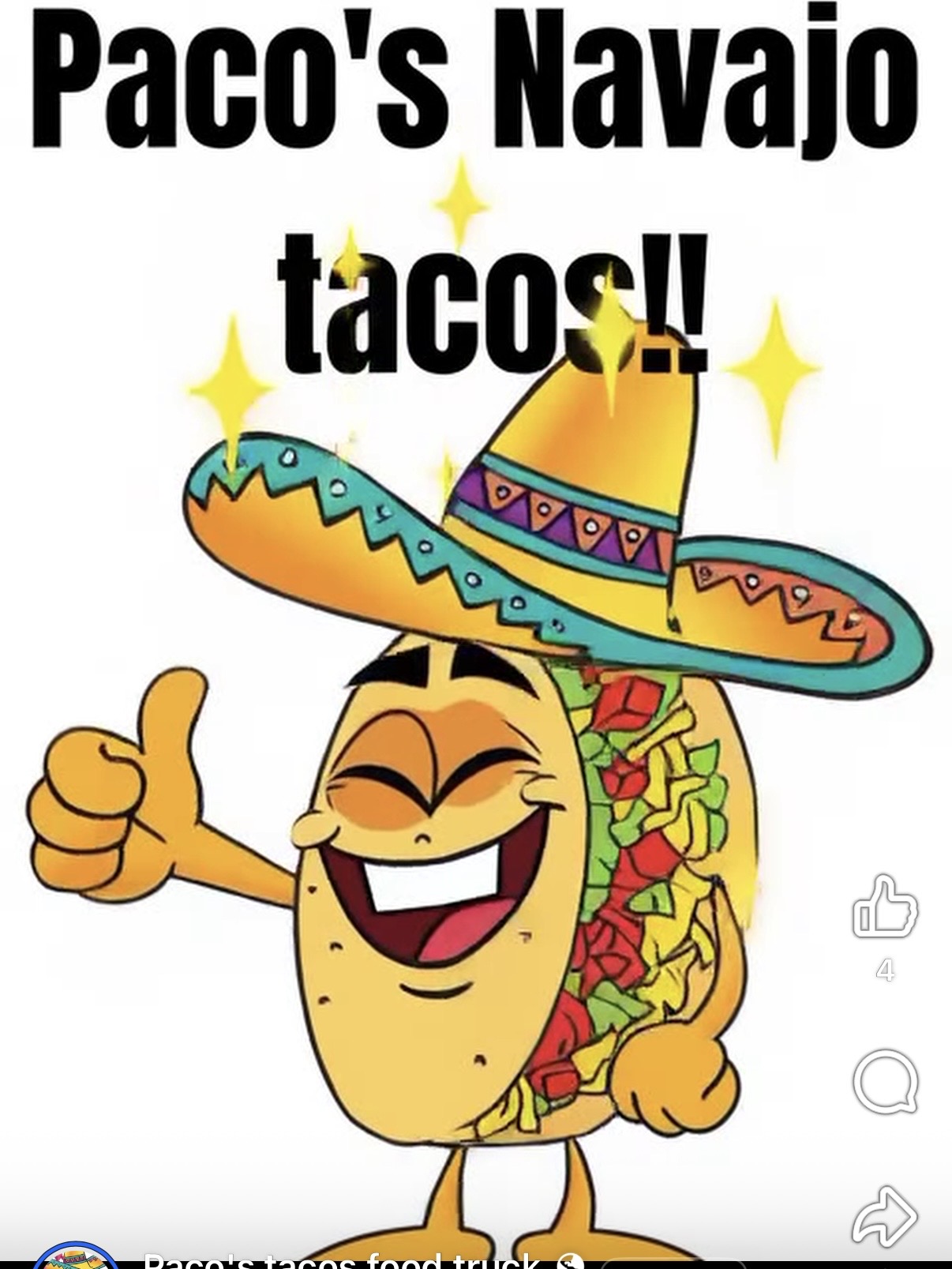 Paco's Navajo Tacos logo