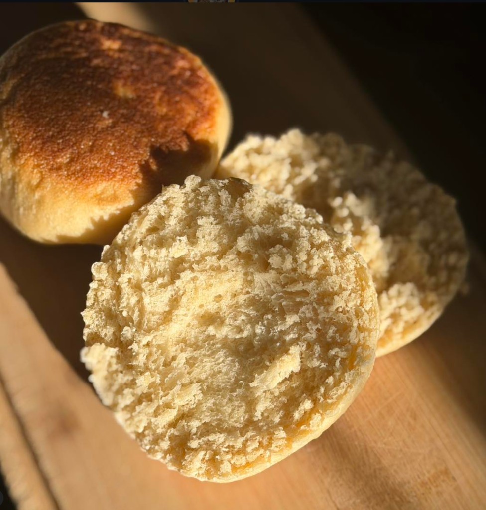 Fresh English muffins